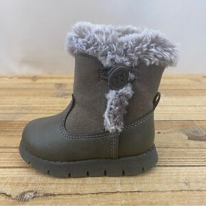 Girls Oshkosh B’gosh Faux Fur Lined Winter Boots